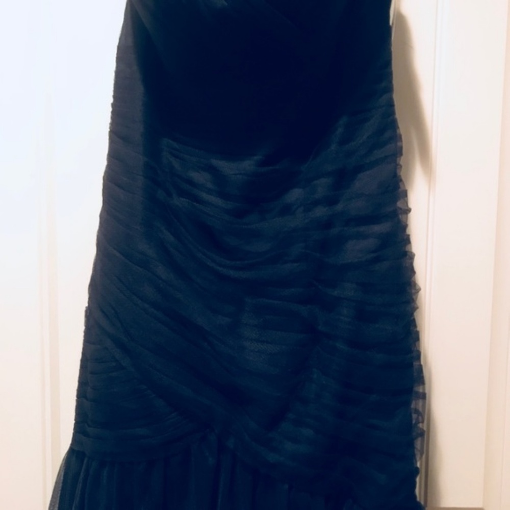 Bari Jay Navy Gown NWT - Picture 5 of 8